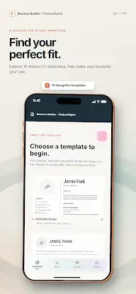Resume Builder - CV Maker App screenshot 2