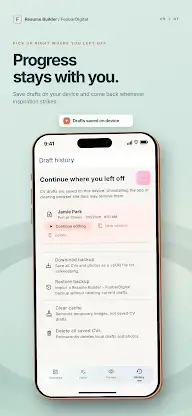 Resume Builder - CV Maker App screenshot 7