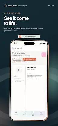 Resume Builder - CV Maker App screenshot 5