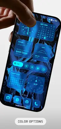Liquid Glass Widgets : Blur screenshot 4