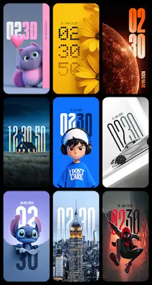 DepthX - Live Clock Wallpapers screenshot 5