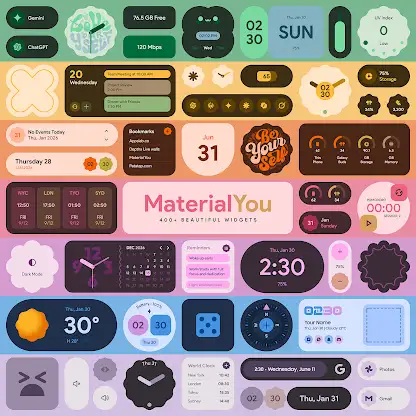 Material You Widgets screenshot 1