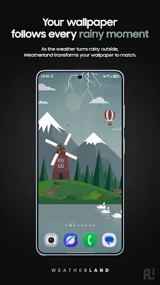WeatherLand : Live Wallpaper screenshot 6