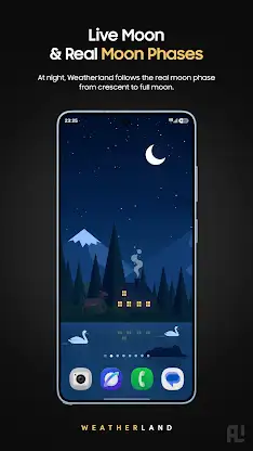 WeatherLand : Live Wallpaper screenshot 2