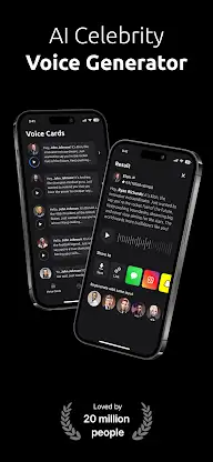 VoiceUp - AI Celebrity Voice screenshot 1