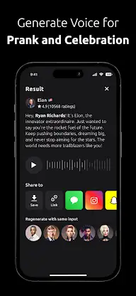 VoiceUp - AI Celebrity Voice screenshot 3