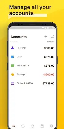 Checkbook - Account Tracker screenshot 1