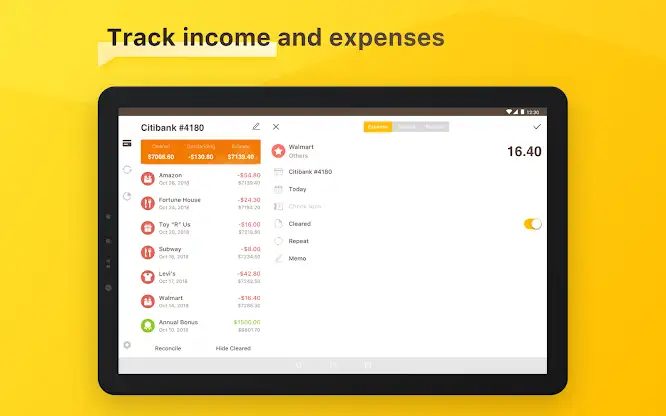 Checkbook - Account Tracker screenshot 13