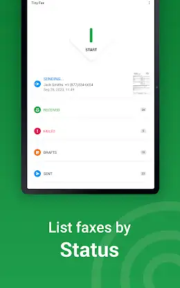Tiny Fax - Send Fax from Phone screenshot 9