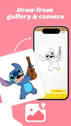 Anime Sketch: Cute Drawing App screenshot 3