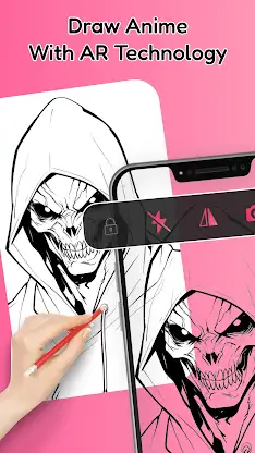 Draw Anime: Trace & Sketch screenshot 1