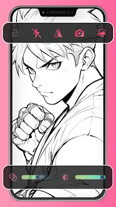 Draw Anime: Trace & Sketch screenshot 4