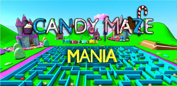 Candy Maze Manía — Android game banner