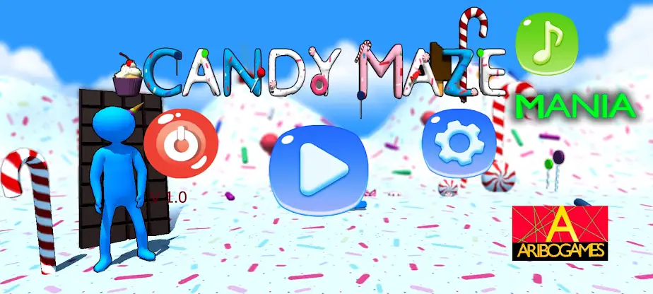 Candy Maze Manía screenshot 1