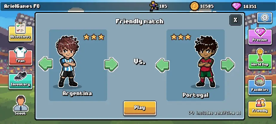 Pocket Football screenshot 3
