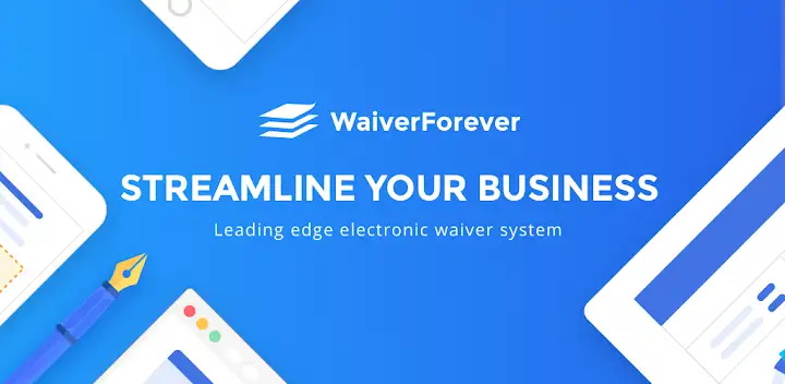 WaiverForever - Online Waiver — Android app banner