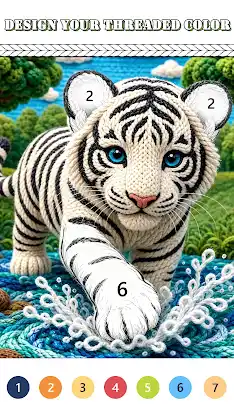 Threaded Color Paint By Number screenshot 1