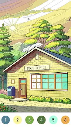 Nostalgia Color by number game screenshot 5