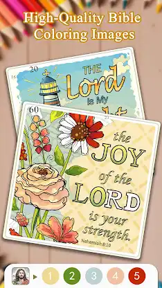 Bible Color Paint By Number screenshot 6