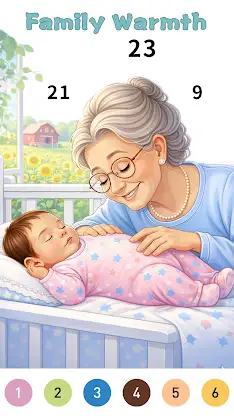 Cradle Color By Number screenshot 5
