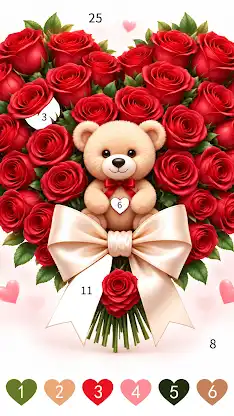 Wedding Color Paint By Number screenshot 5