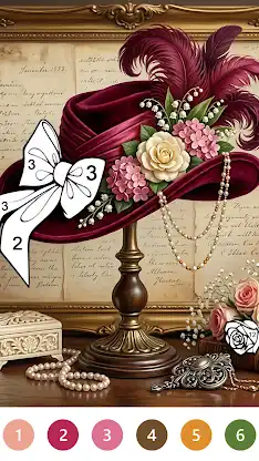 Victorian Coloring Book screenshot 3