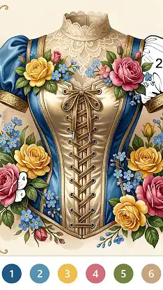 Victorian Coloring Book screenshot 4