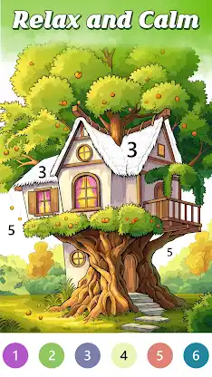 Whimsical House Coloring Book screenshot 3