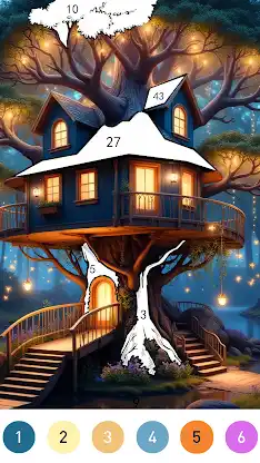 Fantasy Color By Number Game screenshot 8