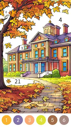 Vivid Color Paint By Number screenshot 3