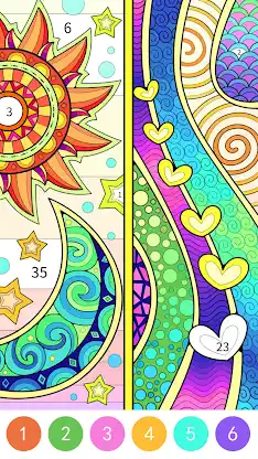 Vivid Color Paint By Number screenshot 1