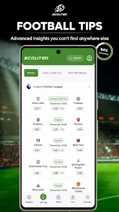 Football Tips AI - Scouter screenshot 1