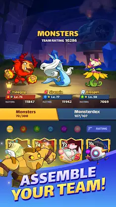 Mana Monsters: Epic Puzzle RPG screenshot 2