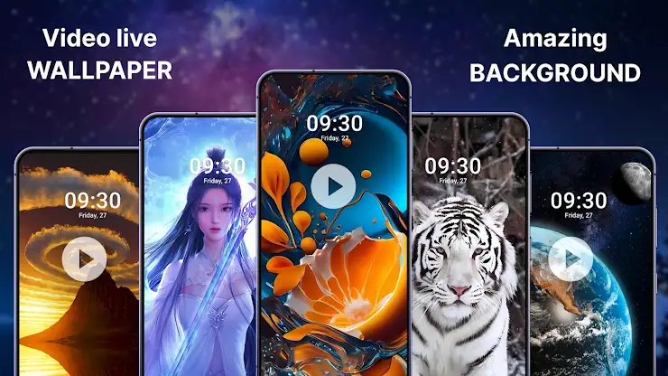 Video wallpaper Set Video screenshot 1
