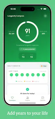 Longevity Compass: Live longer screenshot 6