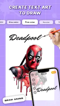 Draw Anime: AR Sketch App screenshot 4