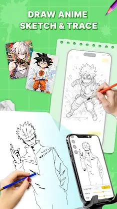 Draw Anime: AR Sketch App screenshot 2