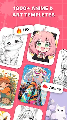 Draw Anime: AR Sketch App screenshot 3