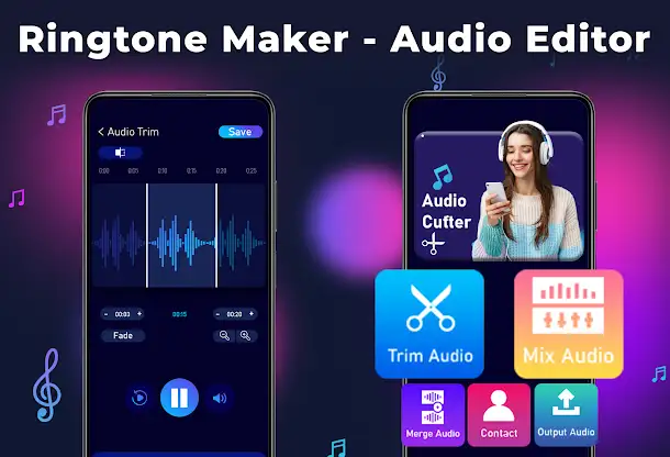 Ringtone Maker - Audio Editor screenshot 1