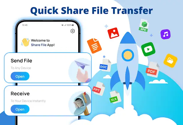 Easy Share File Transfer App screenshot 1