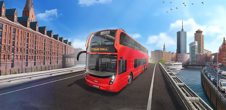 Bus Simulator City Ride Lite — Android game banner