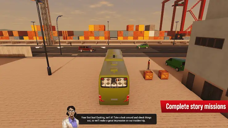 Bus Simulator City Ride Lite screenshot 5