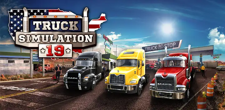 Truck Simulation 19 — Android game banner