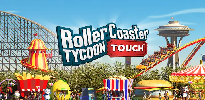 RollerCoaster Tycoon Touch — Android game banner