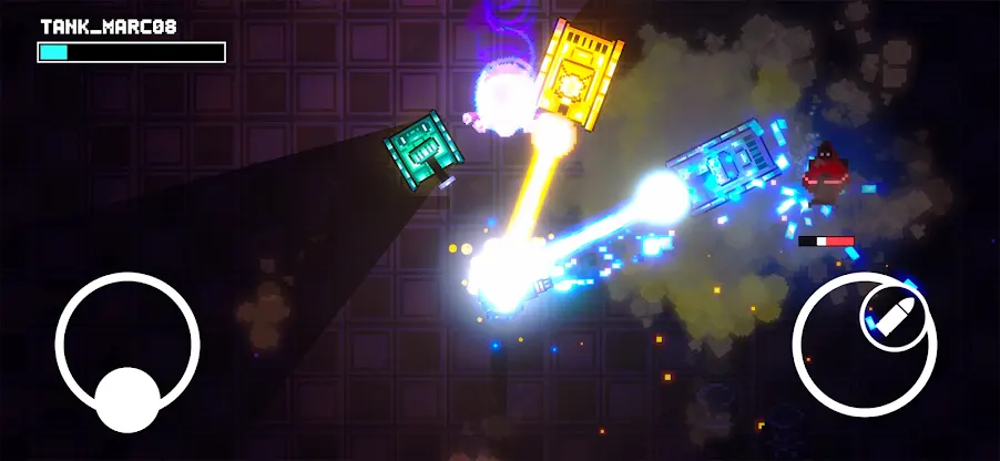 Laser Tanks: Pixel RPG screenshot 6