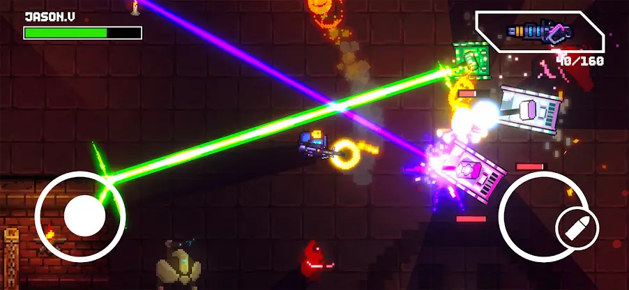 Laser Tanks: Pixel RPG screenshot 5