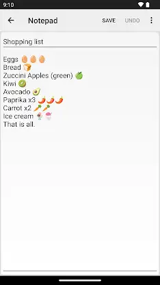 Notepad - simple notes screenshot 5
