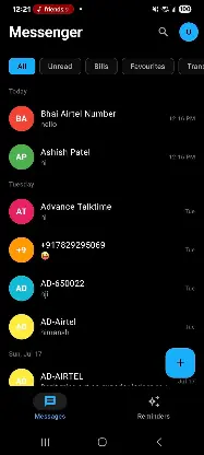 Messages: SMS & Chat App screenshot 1