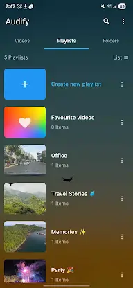 Audify Video Player screenshot 3