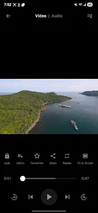 Audify Video Player screenshot 2